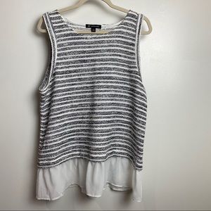 INC International Concepts tank sweater Sz XL